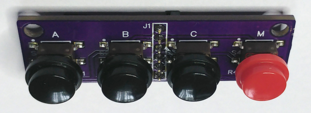 C64 Buttons top